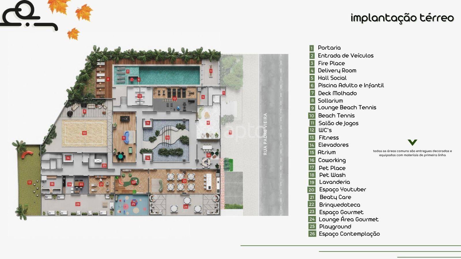 Planta do Home Park