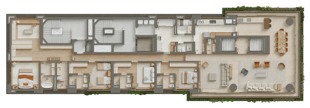 Horácio Lafer Autoria: 4 dorm 357m²