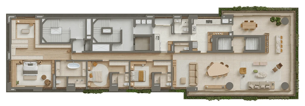 Horácio Lafer Autoria: 3 dorm 357m² opção