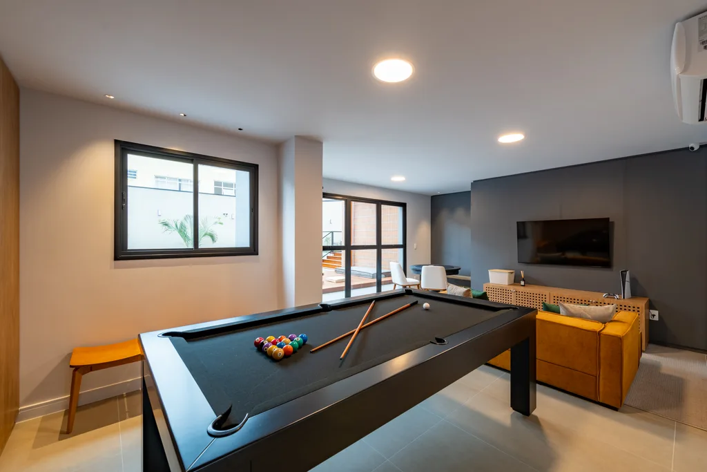 Horizonte Campestre: Sala de jogos