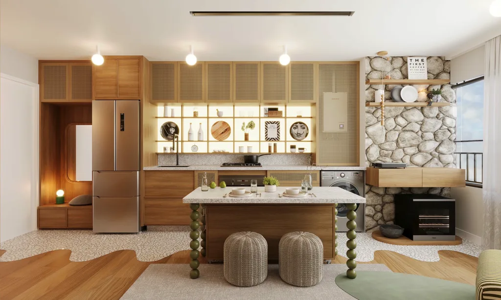 Horizonte Jardim: Living