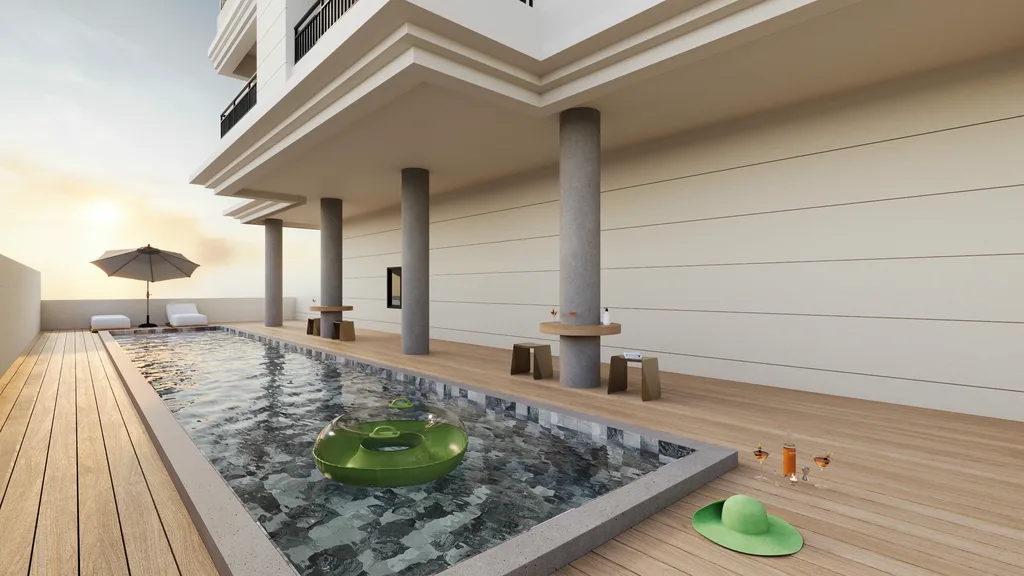 Horizonte Jardim: Piscina