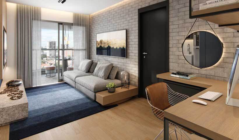Hub Brooklin by EZ: Living