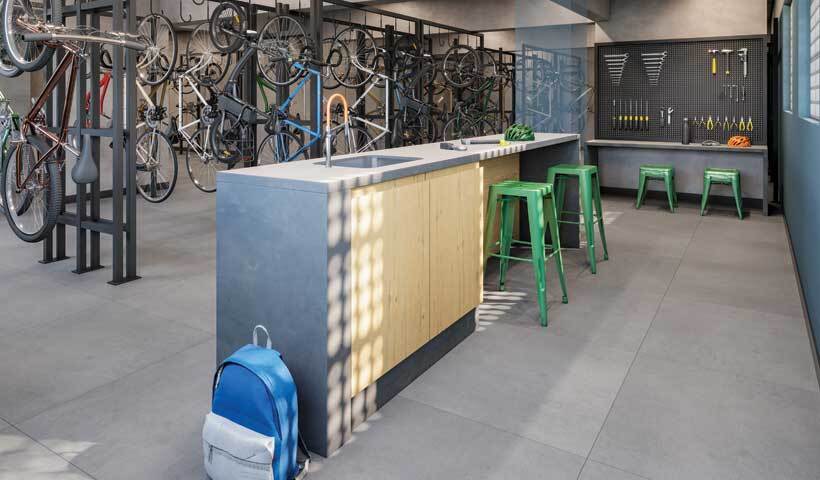 Hub Brooklin by EZ: Bicicletário