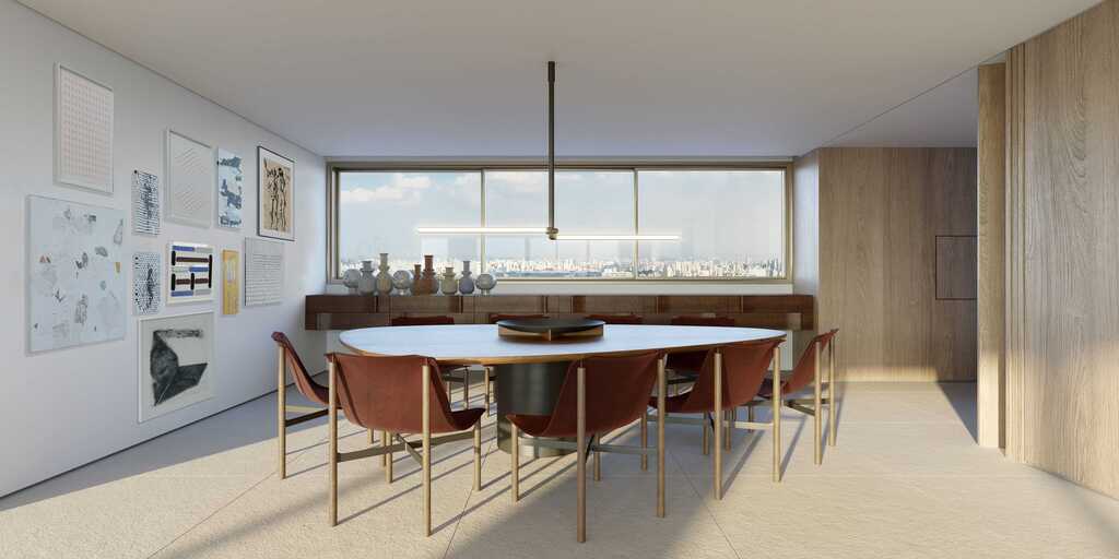 Ibaté: Sala de jantar