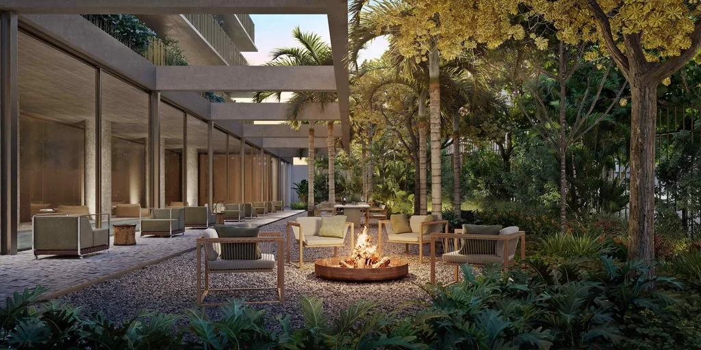 Ibaté: Jardim externo