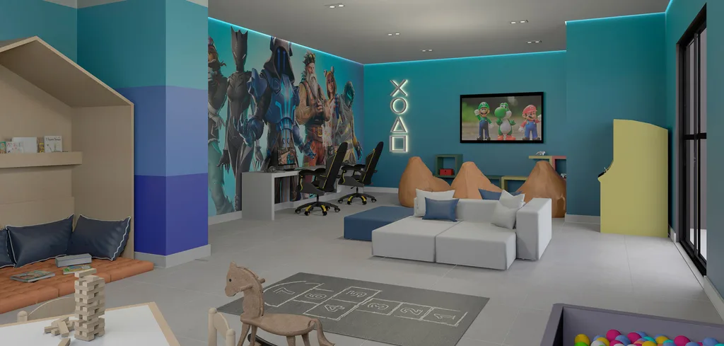 Icony Campestre: Sala de jogos