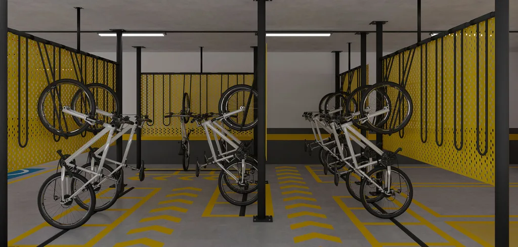 Icony Campestre: Bicicletário