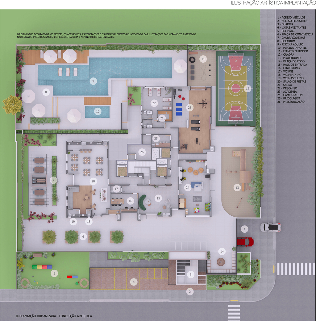 Icony Campestre: Implantação