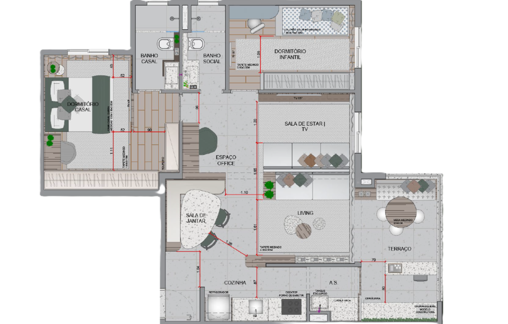 Infinite São Caetano: 2 dorm 81m² opção