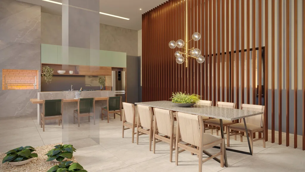 Infinity Brooklin: Espaço gourmet