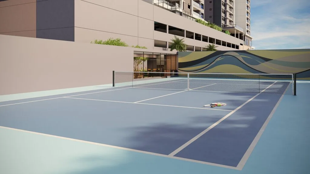 Infinity Brooklin: Quadra tenis