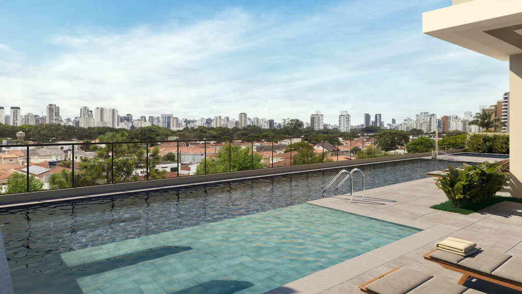 Infinity Brooklin: Piscina