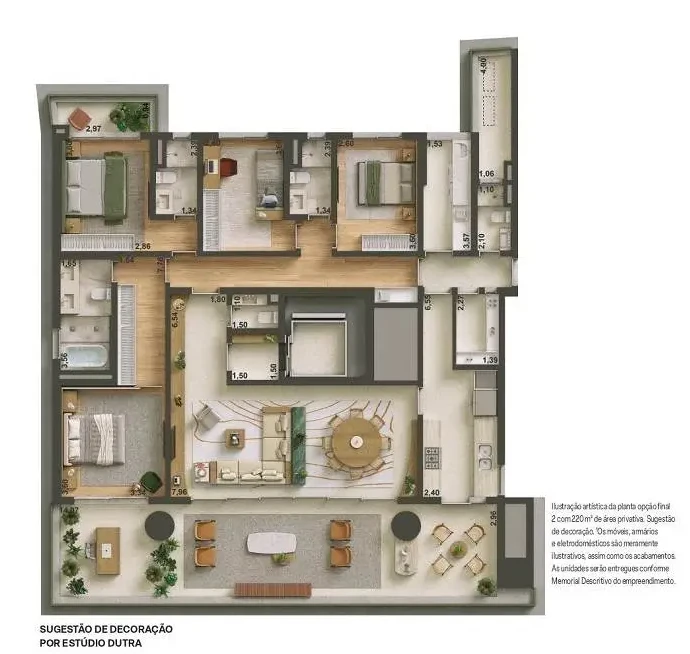 Planta do Isa Brooklin