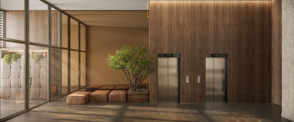 Itá Studios Residenciais: Hall merge