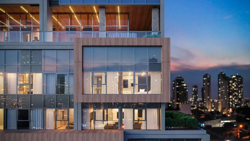 JK Square Residence: Voo de passaro