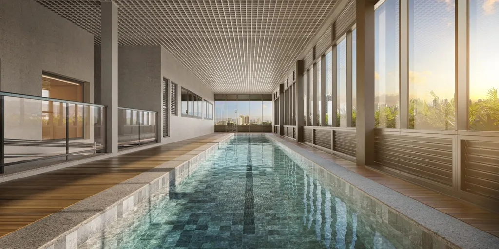 Joaquim: Piscina coberta