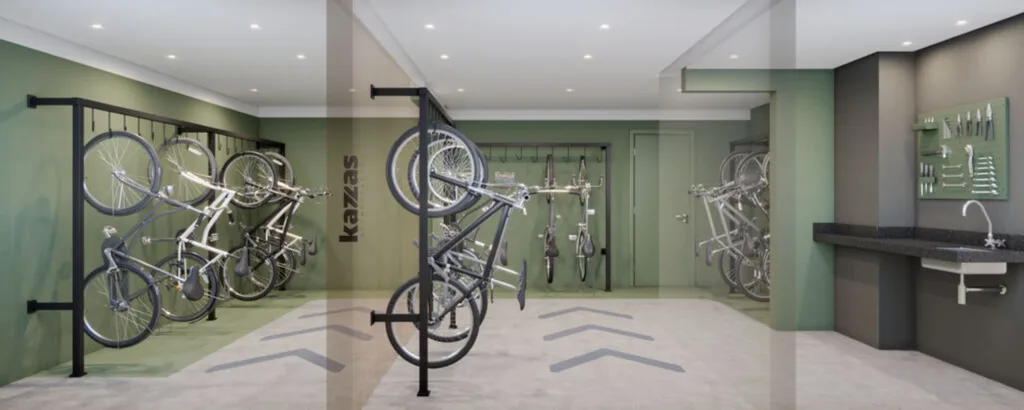Kazzas Santo Amaro: Bicicletário