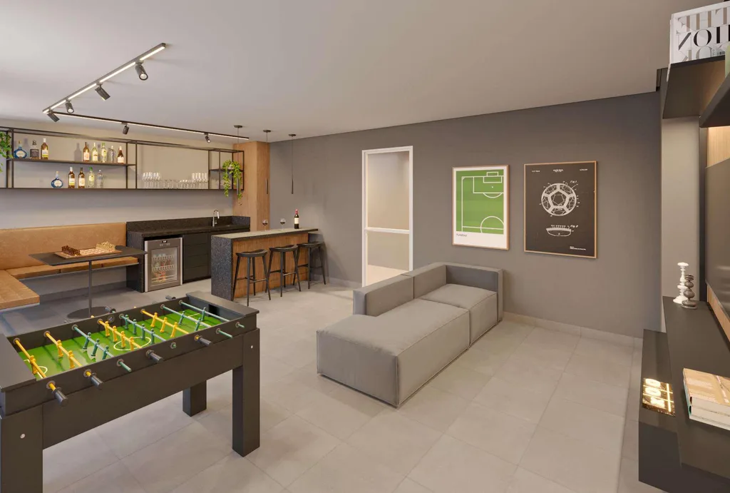 Kazzas Vila das Mercês: Sala de jogos