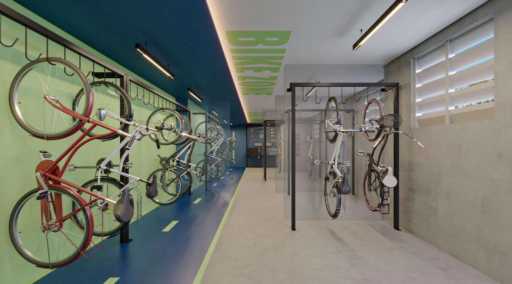 Kazzas Vila das Mercês: Bicicletário