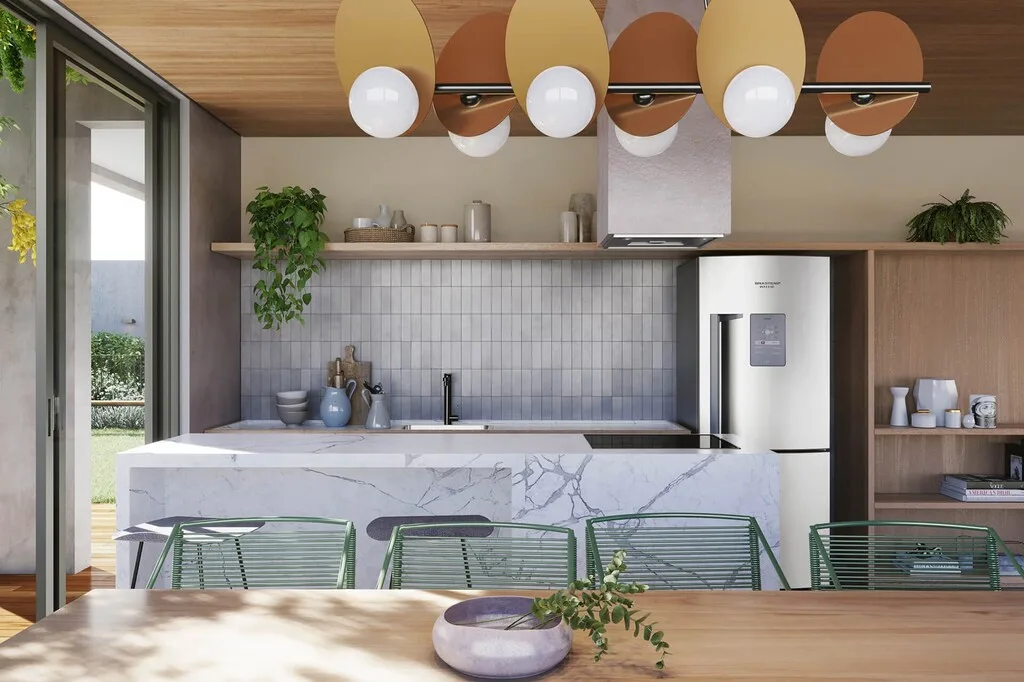 La Casa Pássaros e Flores: Cozinha