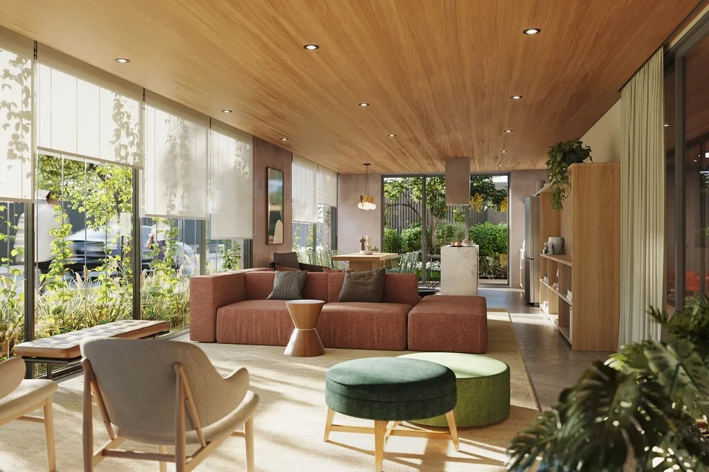 La Casa Pássaros e Flores: Longe