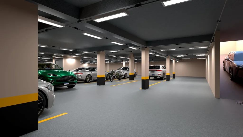 La Coruña: Garagem