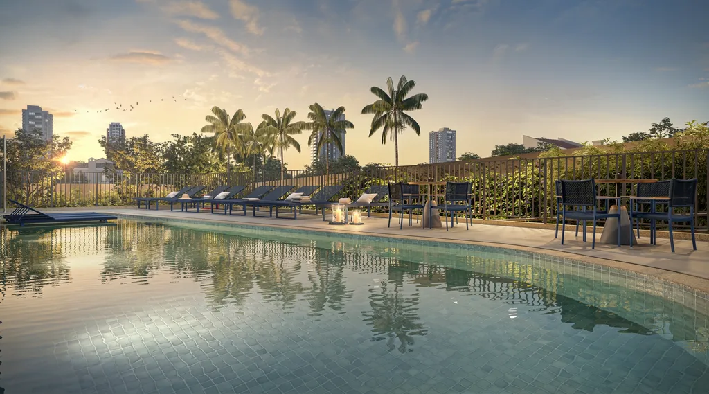 Landmark Santa Cruz by Diálogo Smart Spaces: Piscina