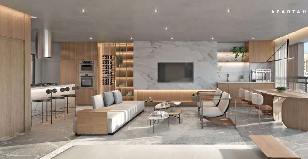 Latitude Campo Belo: Living