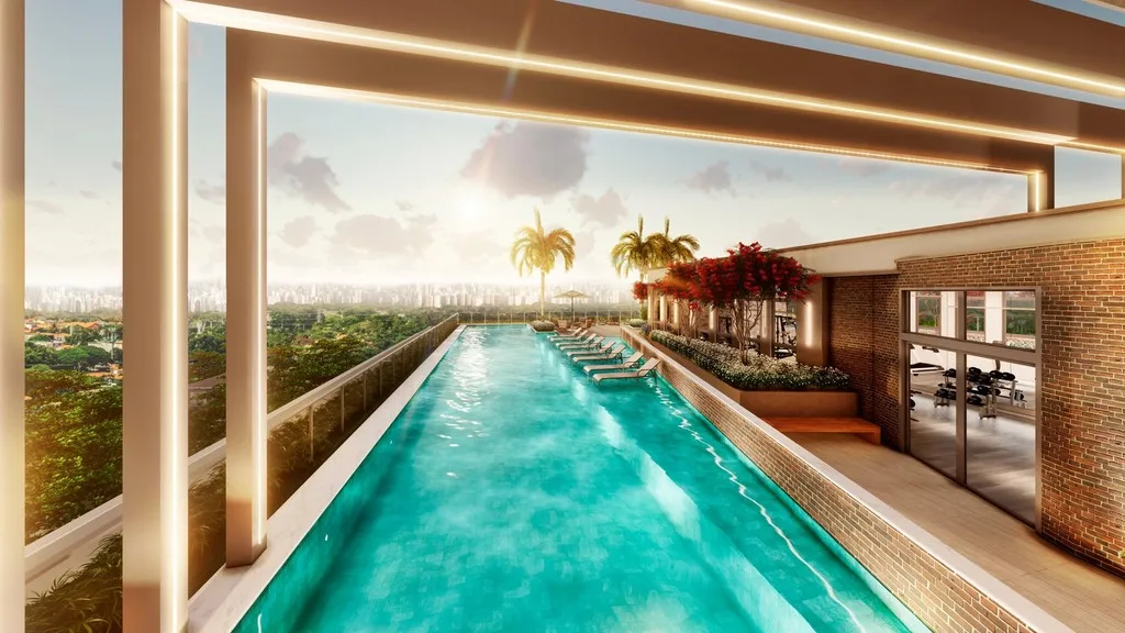 Ledge Brooklin: Piscina