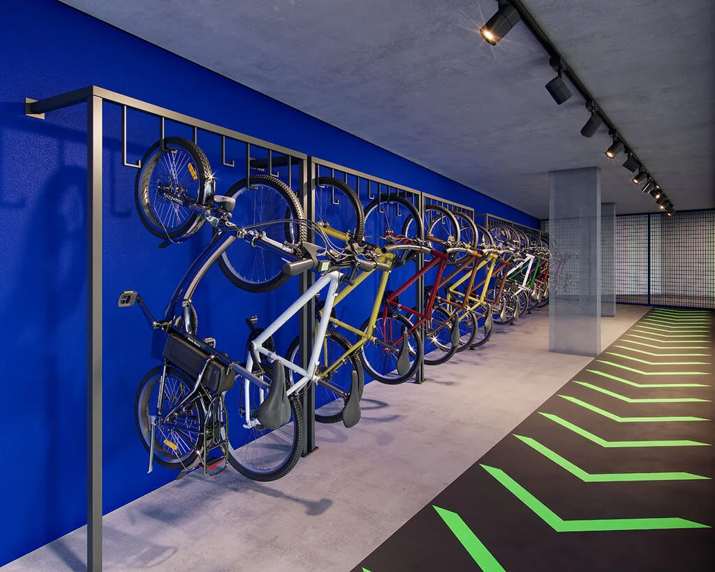 Level Brooklin: Bicicletário