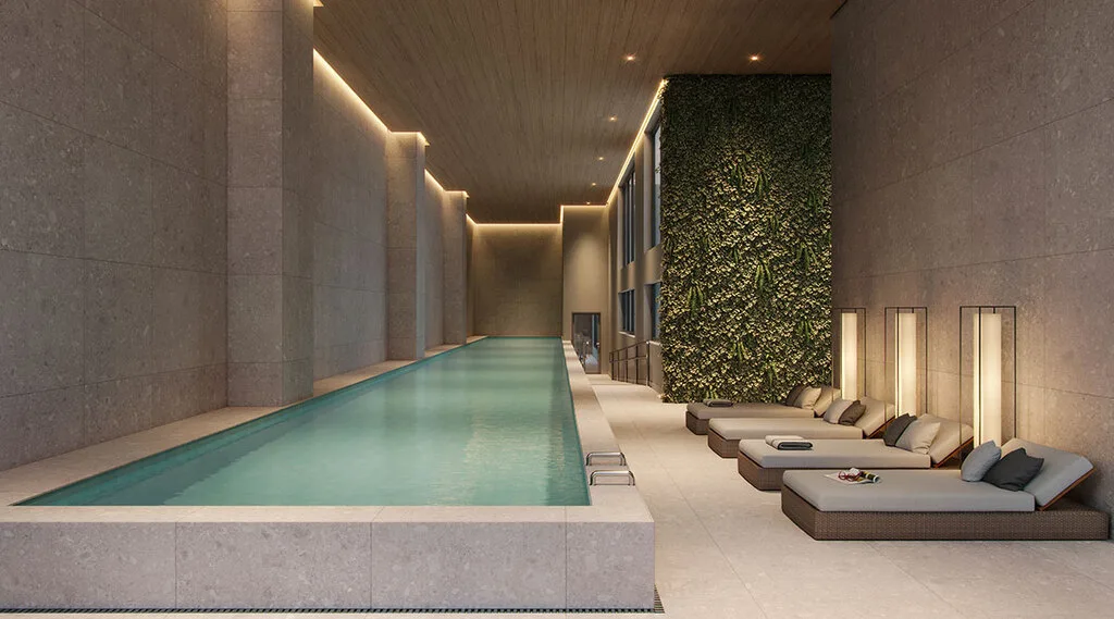 Level Brooklin: Piscina coberta