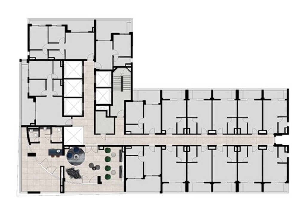 Planta do Level Brooklin