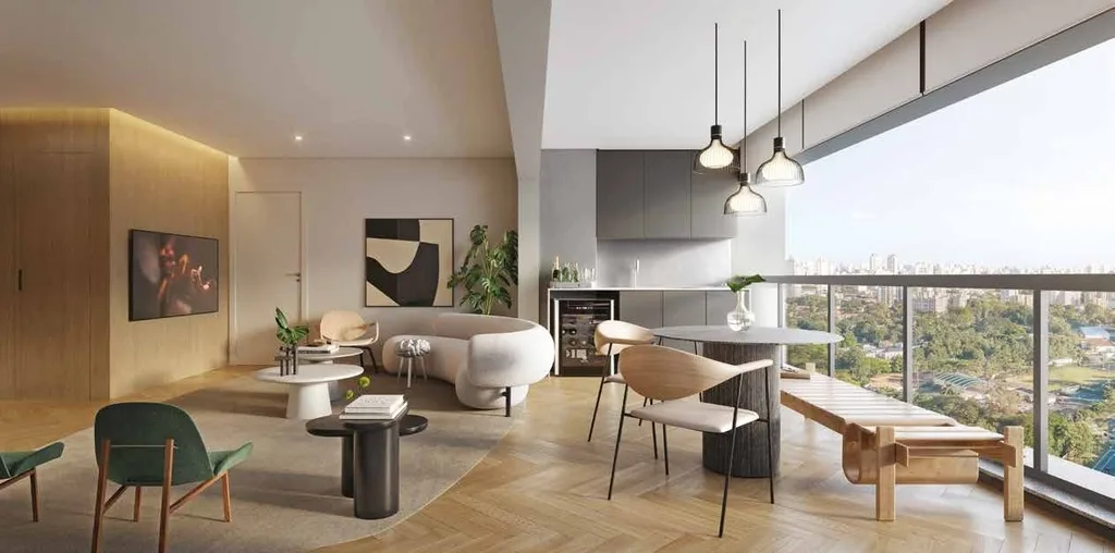 Lindenberg Alto das Nações: Living
