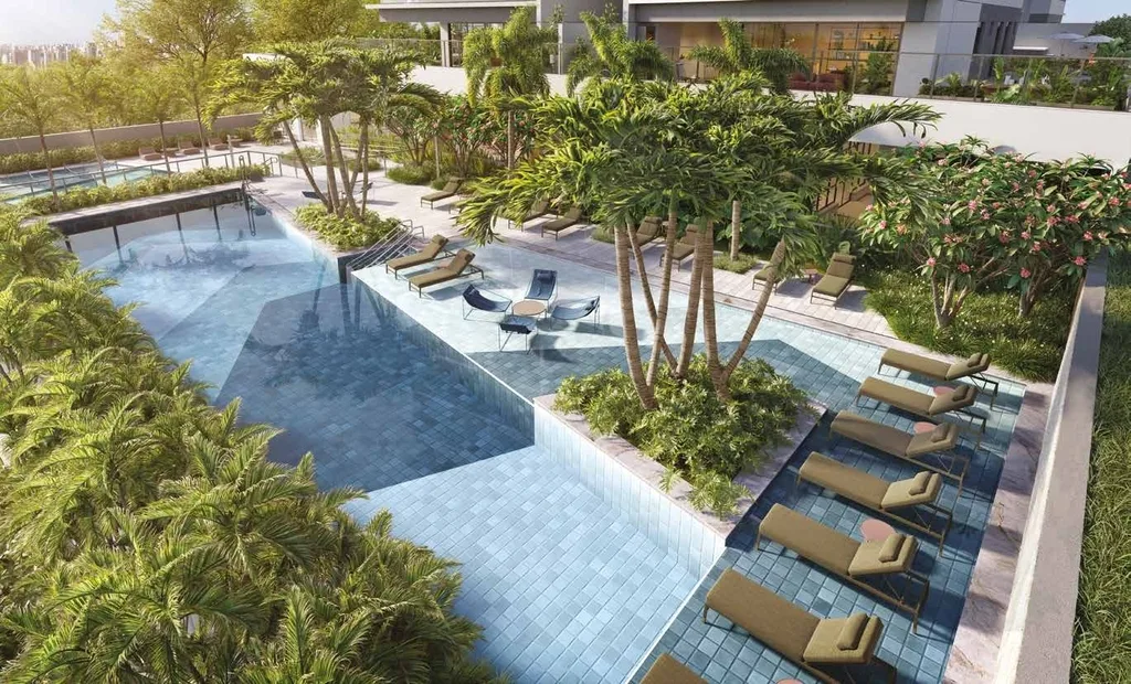Lindenberg Alto das Nações: Piscina