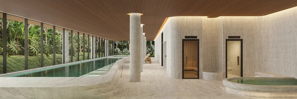 Lindenberg Moema: Piscina coberta