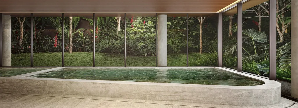 Lindenberg Moema: Piscina coberta