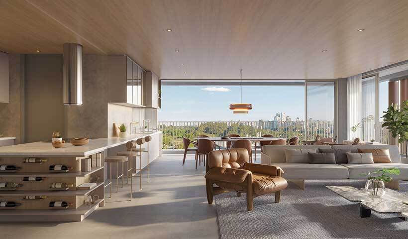 Lindenberg Vista Brooklin: Living