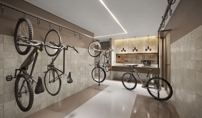 Lindenberg Vista Brooklin: Bicicletário