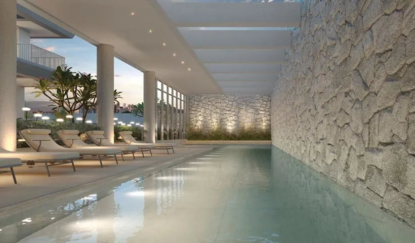 Lindenberg Vista Brooklin: Piscina coberta