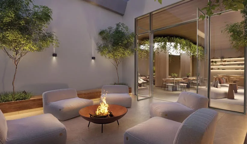 Lindenberg Vista Brooklin: Fire place