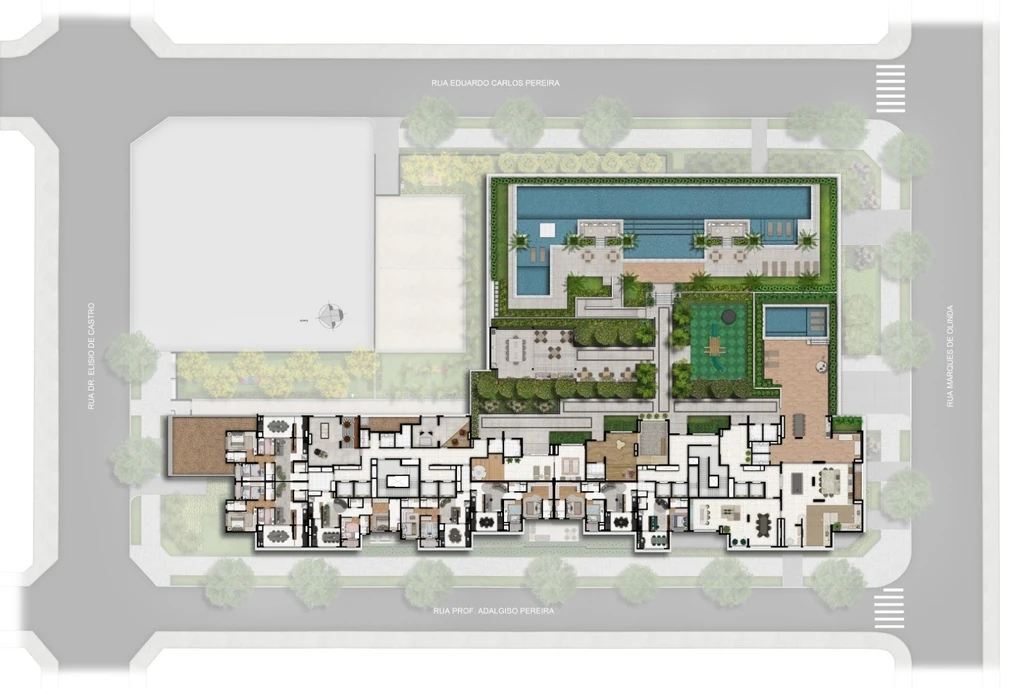Living Address Alto do Ipiranga: Pavimento 2