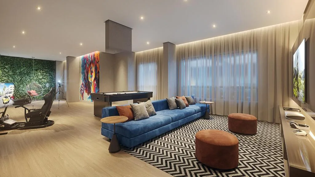 Living Grand Wish Jardim: Sala de jogos