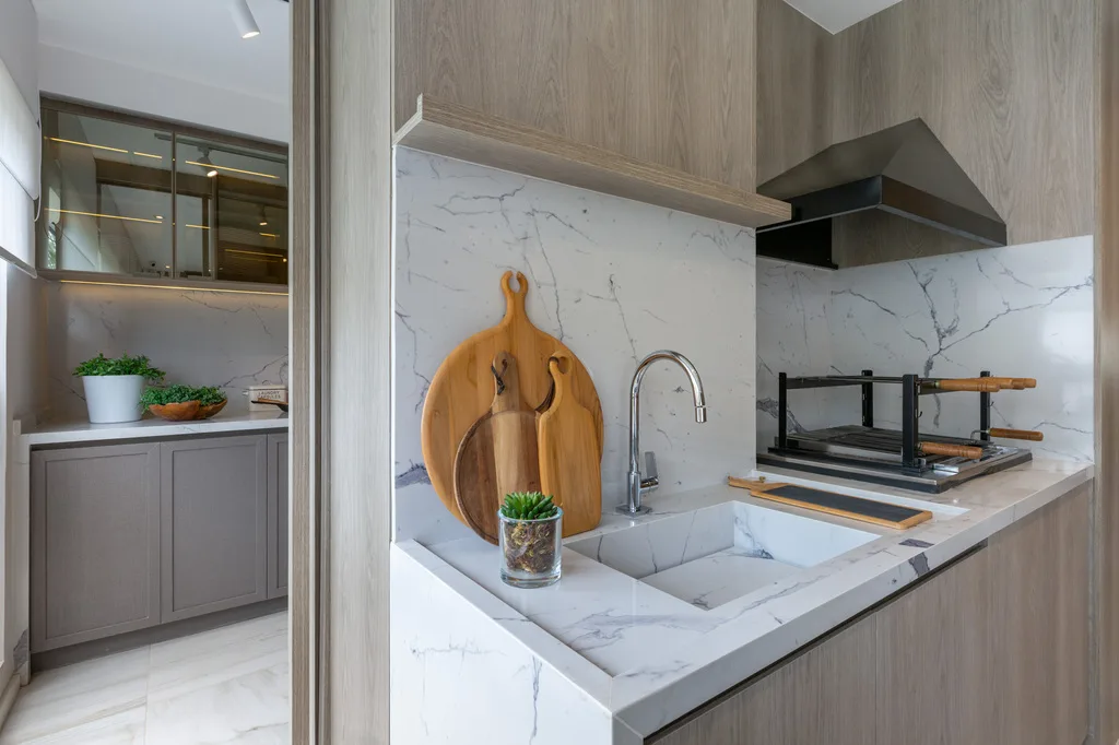 Living Hereditá: Cozinha