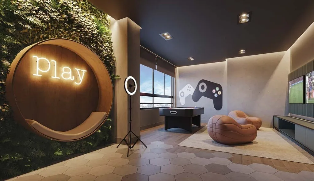 Living Hereditá: Sala de jogos