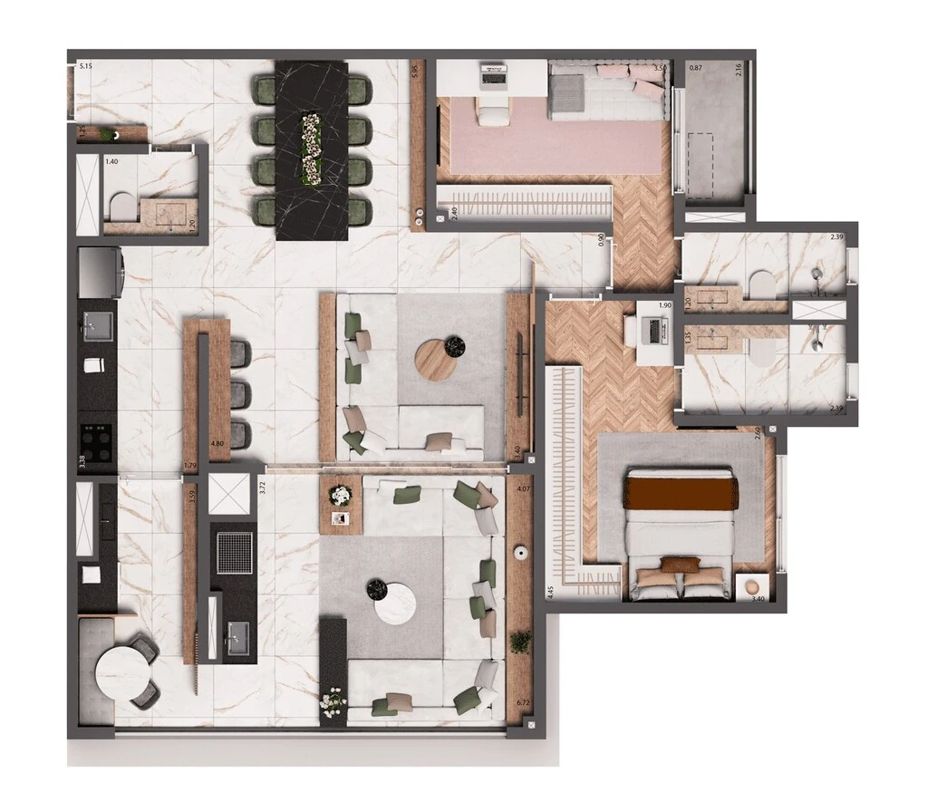 Living United Ipiranga: 2 dorm 100m² opção