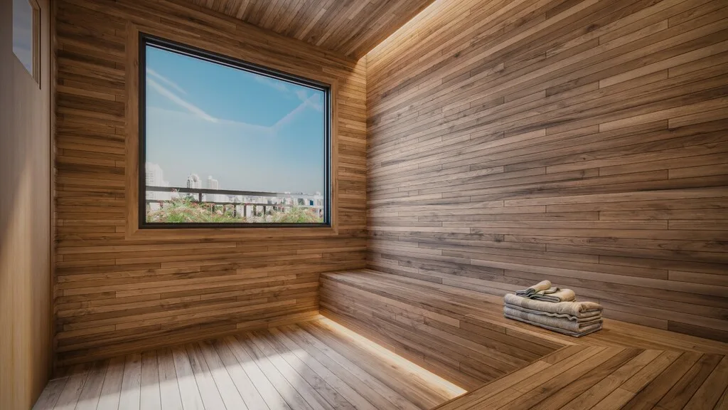 Look Berrini: Sauna