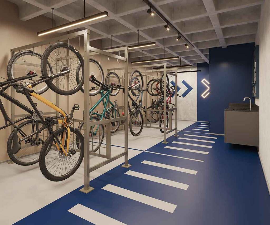 Lume House Vila Prudente: Bicicletário