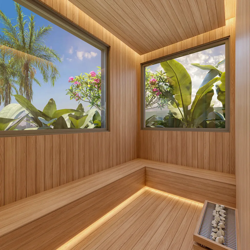 MAC Brooklin: Sauna