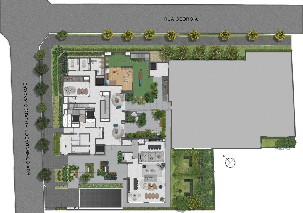 Planta do MAC Brooklin